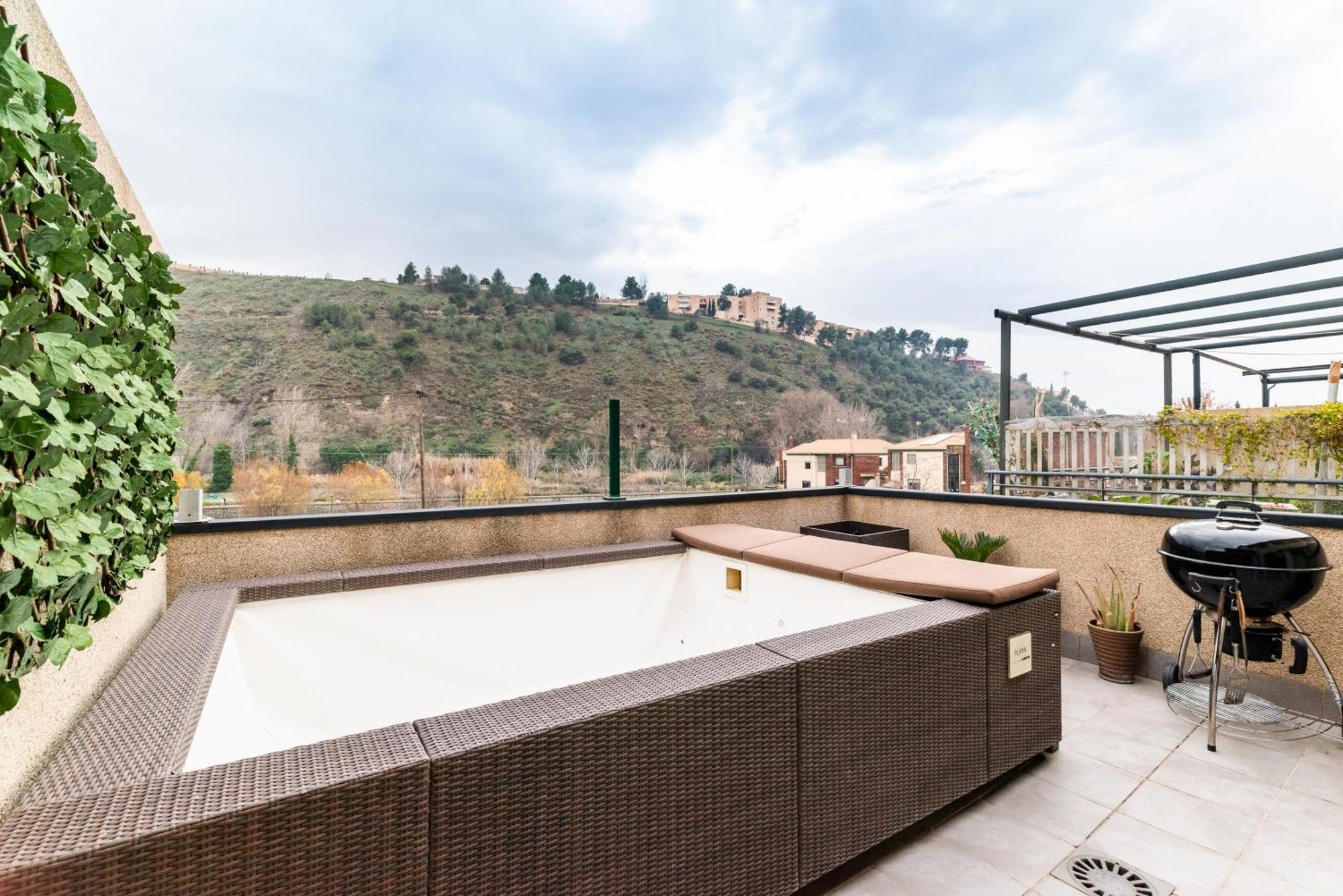 Апартаменты El Generalife Cerca Centro Y Sierra Nevada Con Piscina Y Barbacoa Y Parking Gratis Гранада Экстерьер фото