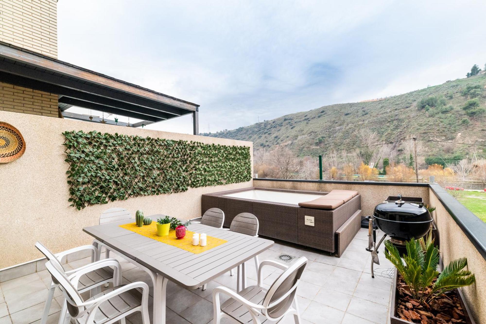 Апартаменты El Generalife Cerca Centro Y Sierra Nevada Con Piscina Y Barbacoa Y Parking Gratis Гранада Экстерьер фото